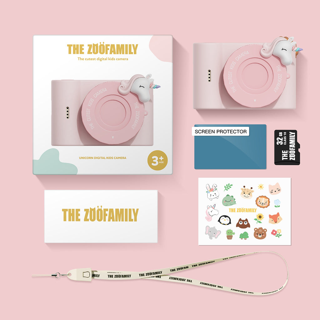 The ZooFamily, Urban Zoo barnekamera, 5-10 år - Enhjørning