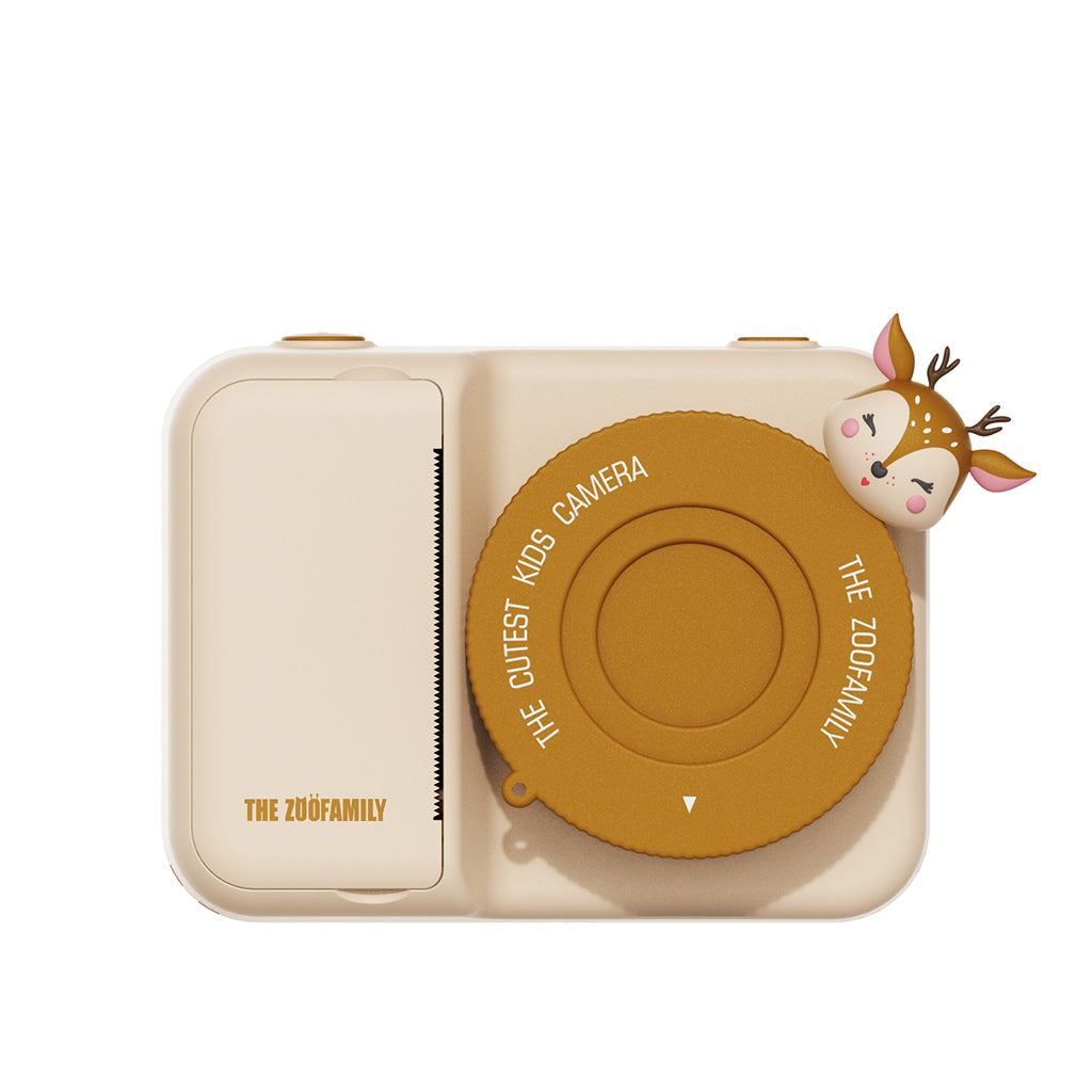 The ZooFamily, Zoo Print, 3-i-1 kamera m. print funktion, 5-11 år - Hjort