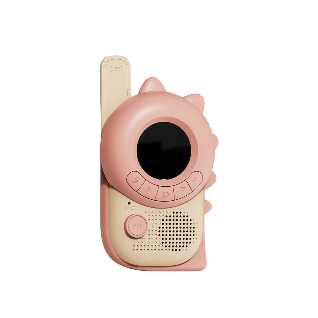 The ZooFamily, Zoo walkie talkie for barn, fra 3 år - Dino pink og grøn