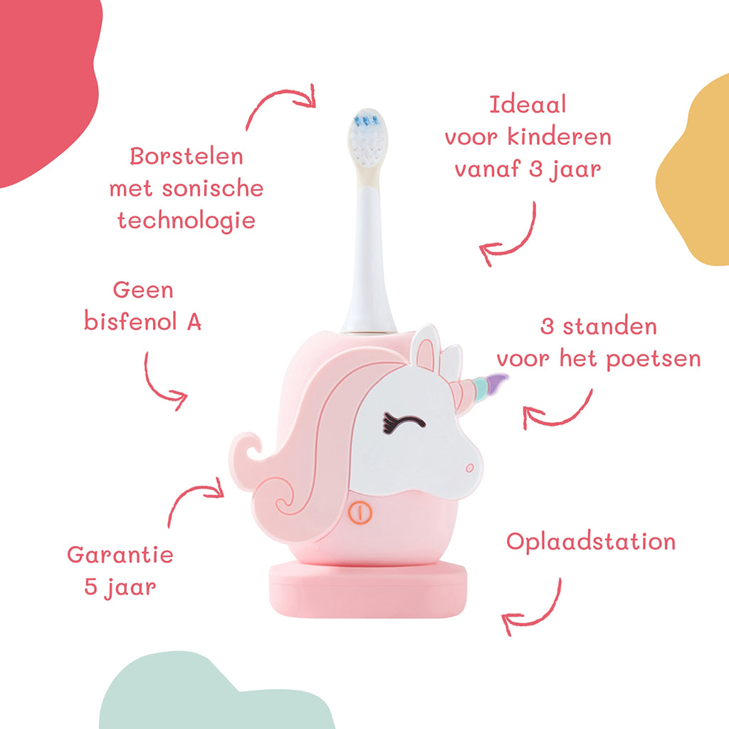 Tannbørste fra The ZooFamily, Unicorn