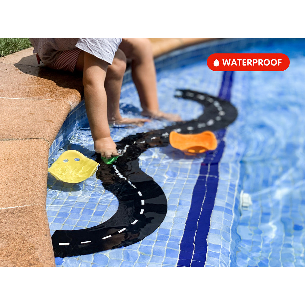 Waytoplay bilbane i gummi, 12 deler - Ringroad