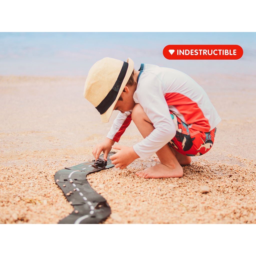 Waytoplay bilbane i gummi, 12 deler - Ringroad