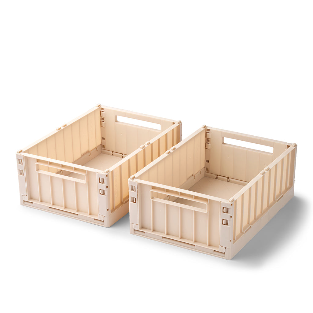 Liewood Weston foldekasse M, 2-pak - Apple blossom