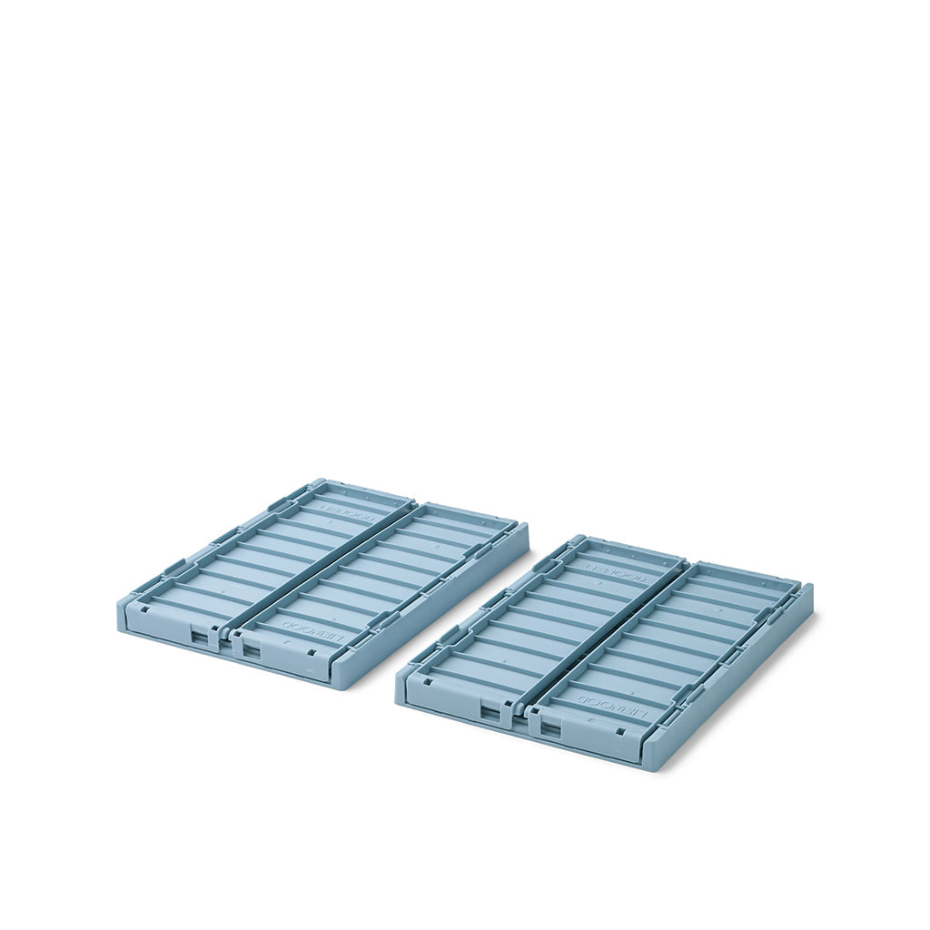Liewood Weston foldekasse S, 2-pak – Beach blue