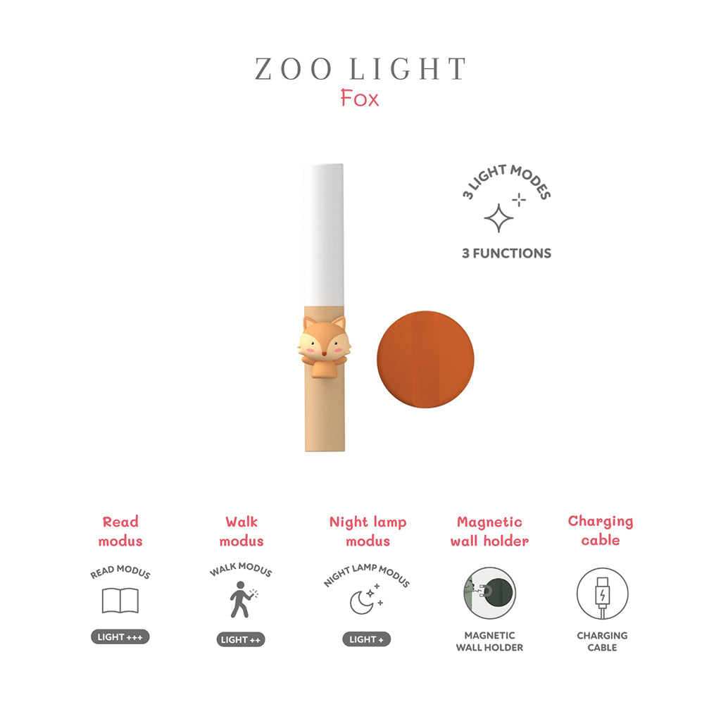 The ZooFamily, Zoo light, Lommelykt - Rev