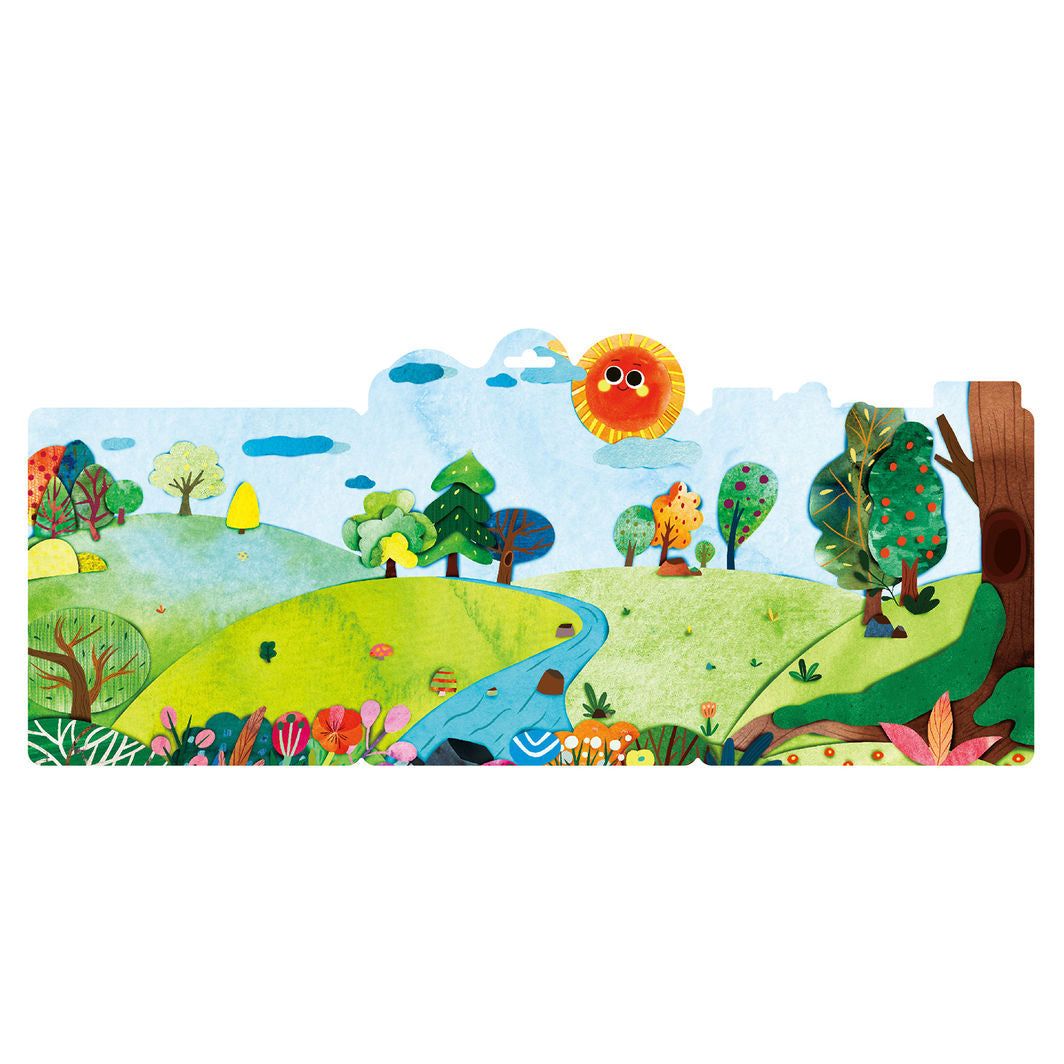 mierEdu - Jelly Klistremerker 31 stk - Flyttbare - Ville dyr