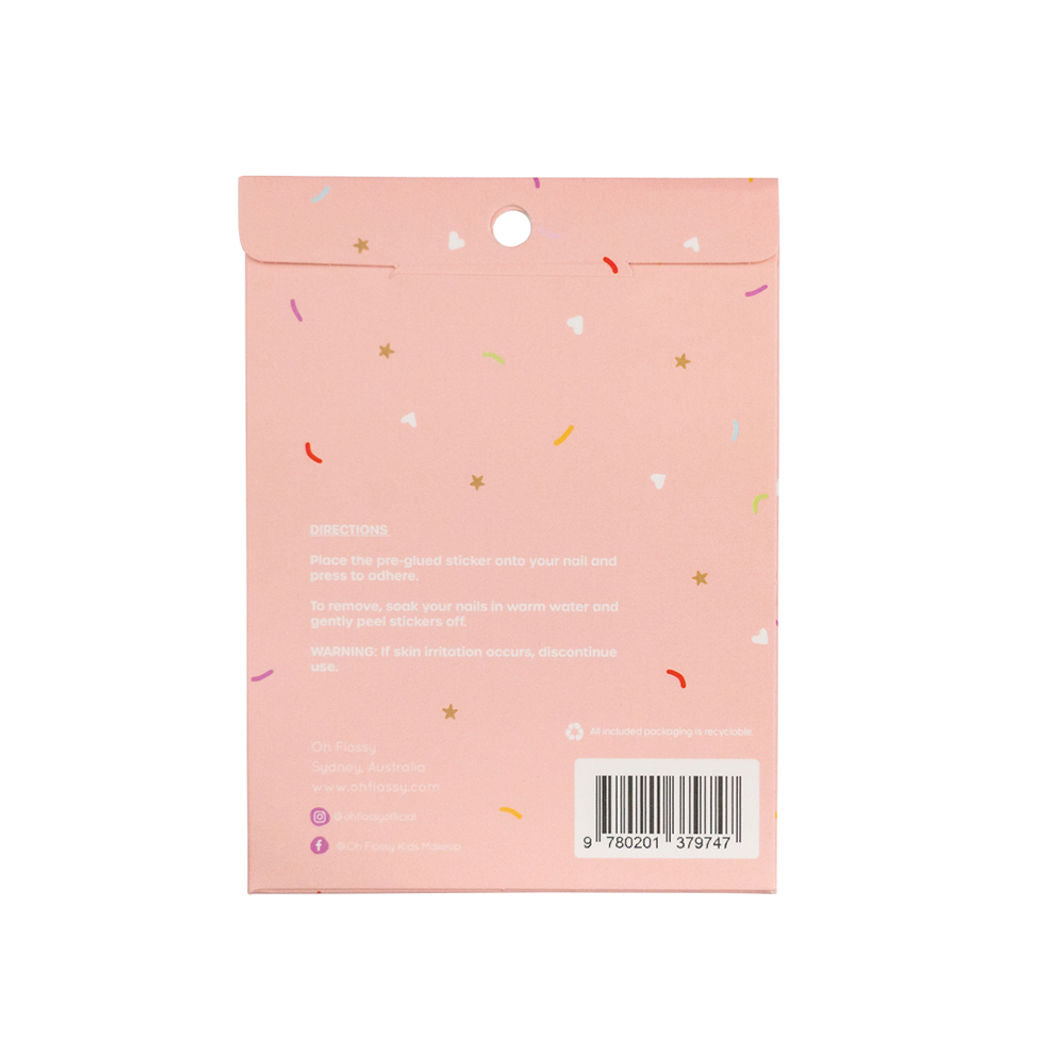Oh Flossy, Neglestickers – 4-pakning