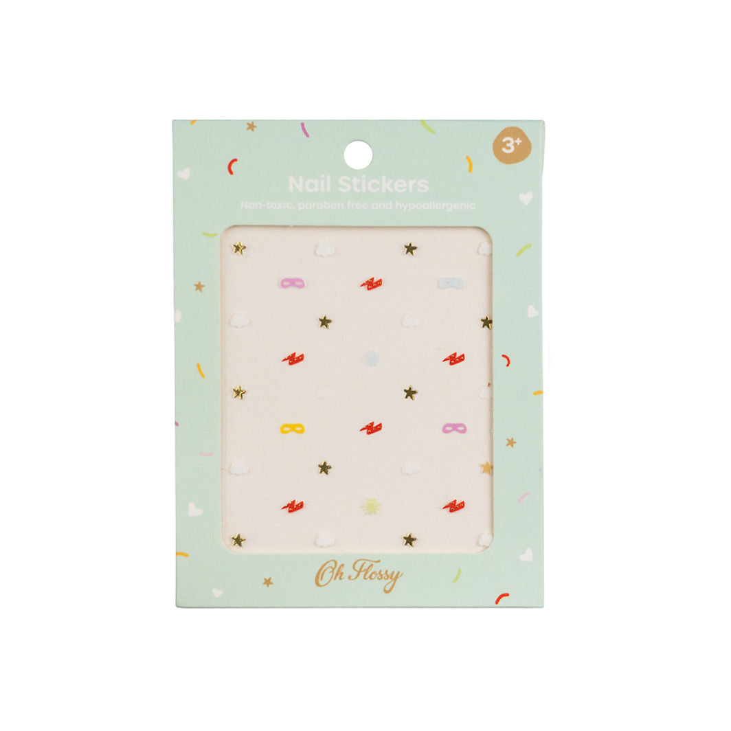 Oh Flossy, Neglestickers – 4-pakning