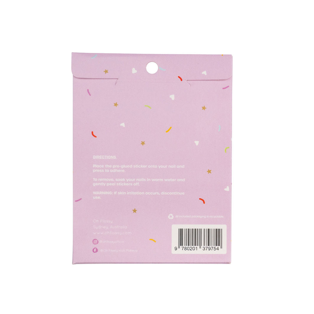 Oh Flossy, Neglestickers – 4-pakning