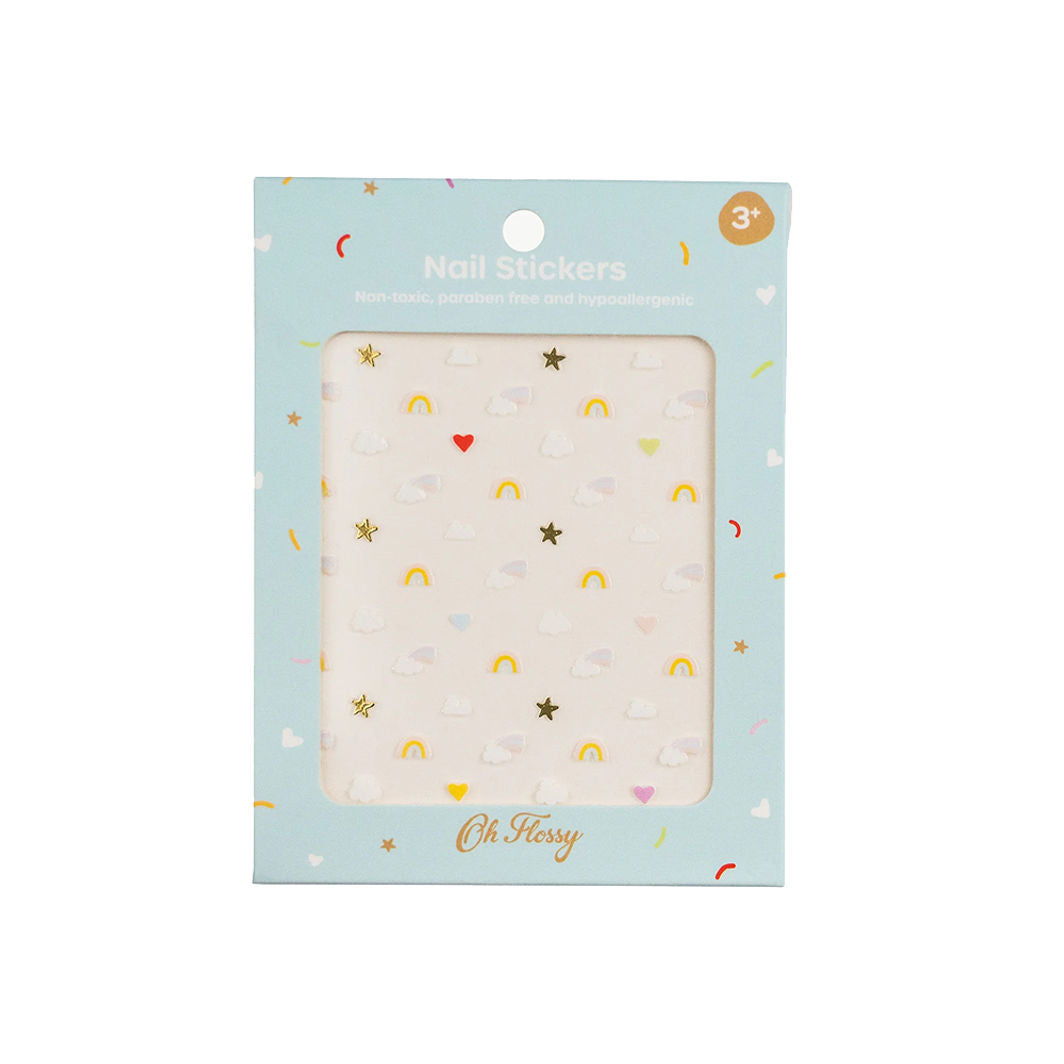 Oh Flossy, Neglestickers – 4-pakning