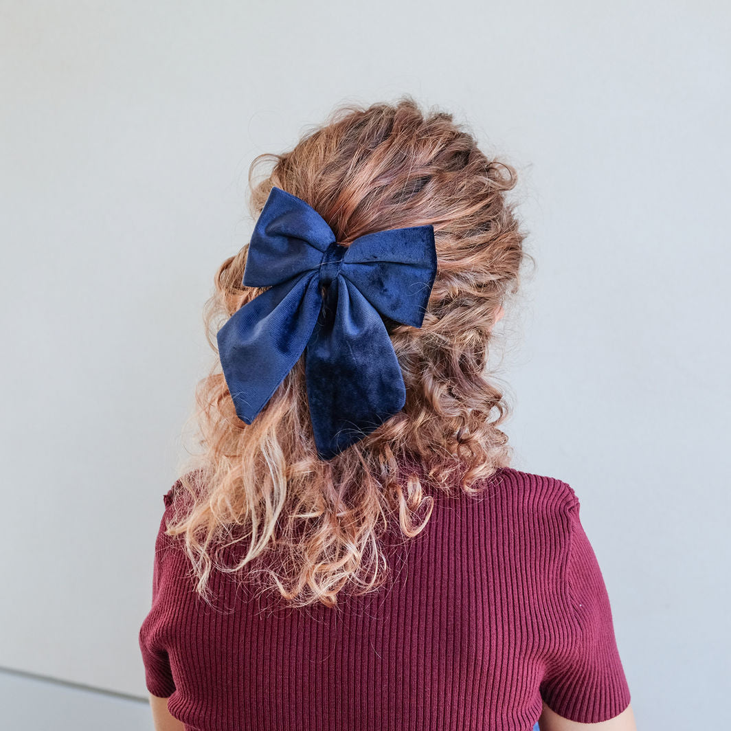 Mimi & Lula - 2 hårsløyfer - Stripe Agnes Pony Pals