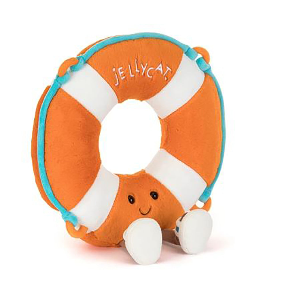 Jellycat bamse, Amuseables Life Ring - 33 cm