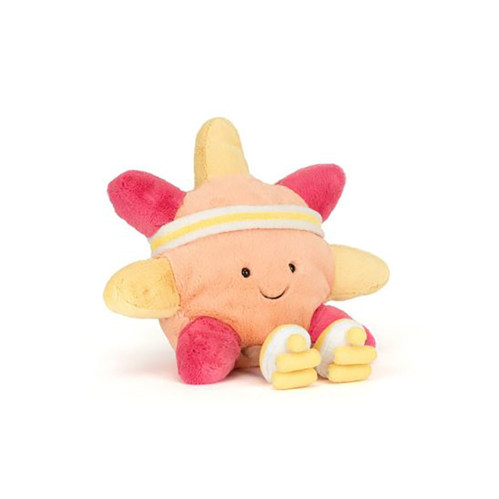 Jellycat bamse, Amuseables sol på rulleskøjter - 30 cm