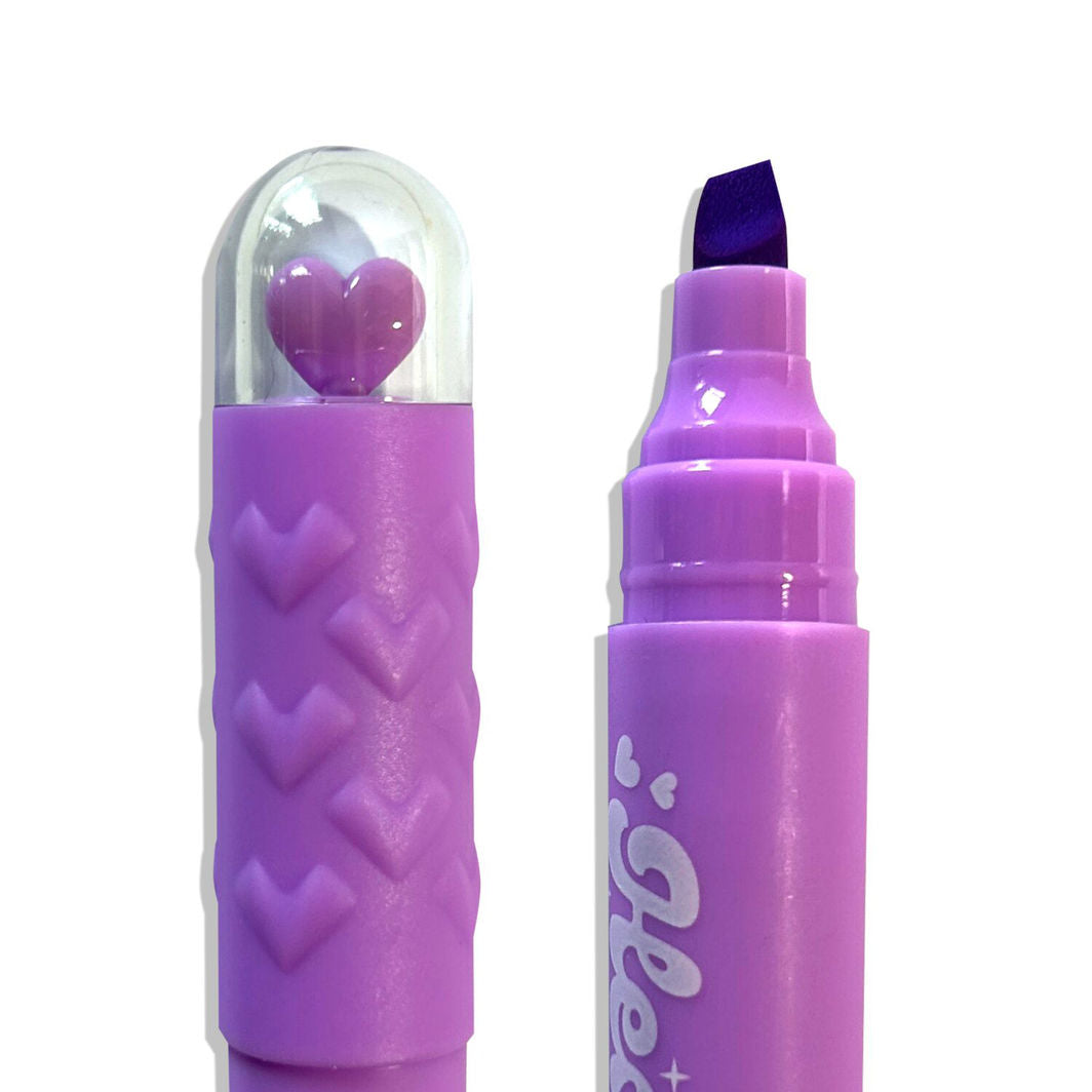 Ooly Overstrykningspenner 6 stk, Heart Pops Neon