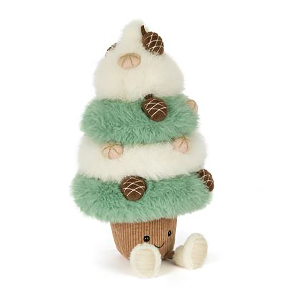 Jellycat-bamse, Amuseables Pinecone Tree - 35 cm