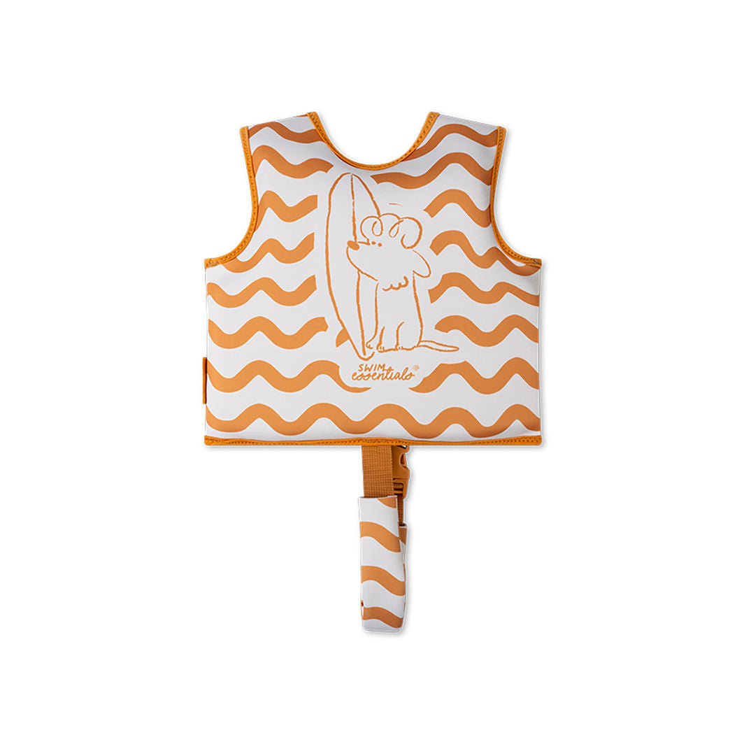 Swim Essentials, Svømmevest 11-15 kg - Orange Surfer