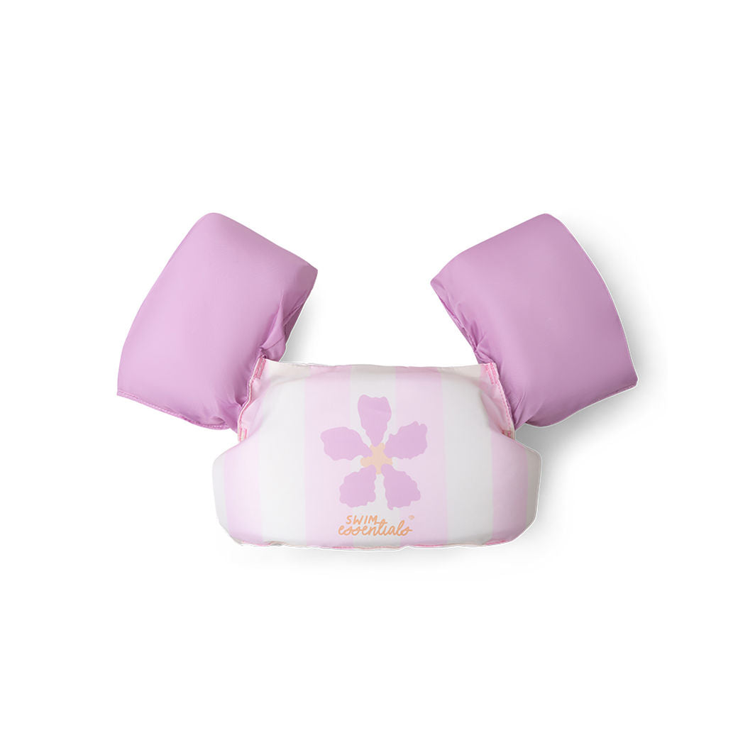 Swim Essentials - Flytevest med armpuder 15-30 kg - Pink Flower Market
