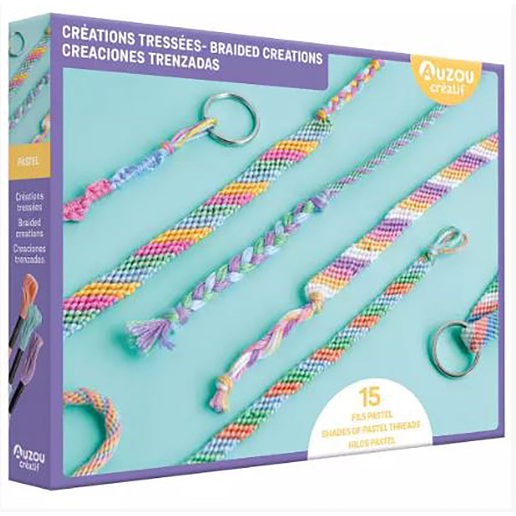 Auzou Kreasett, flett-din-egen 3 nøkkelringer