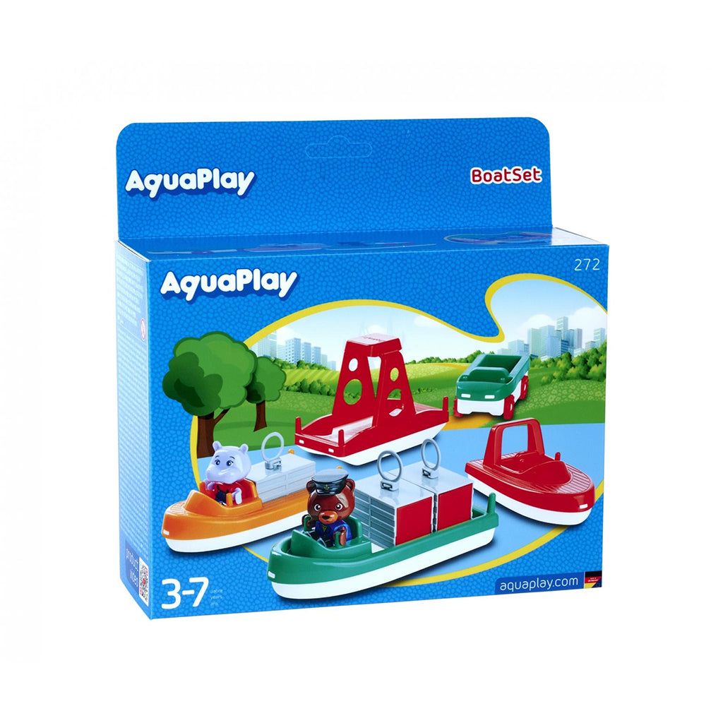 Aquaplay vannleketøy, tilbehør til vannbaner - Boatset