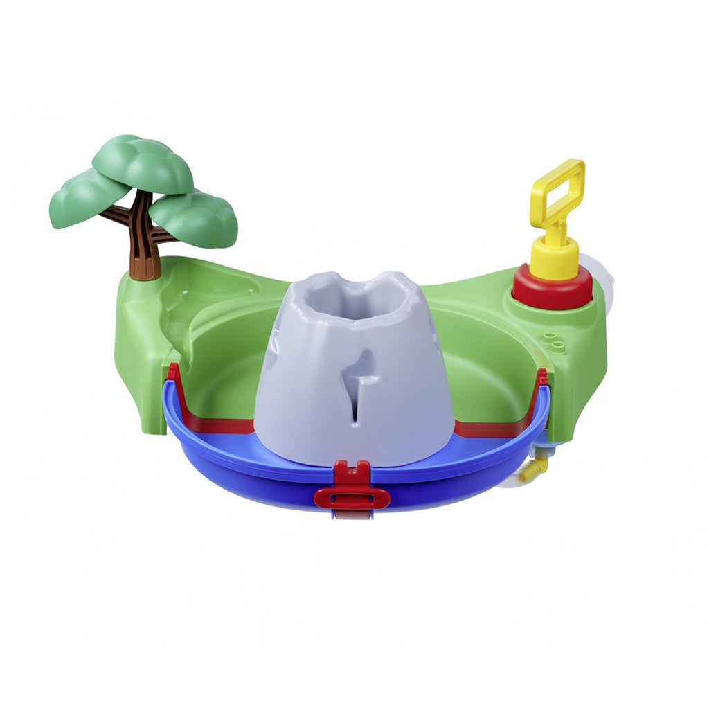 Aquaplay Sploshy Volcano vandlegetøj med båd, forside.
