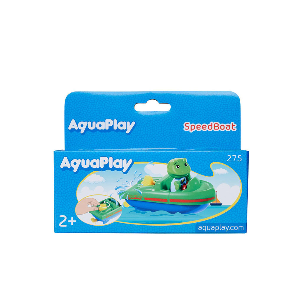 AquaPlay vannbane tilbehør, speedbåt med opptrekk