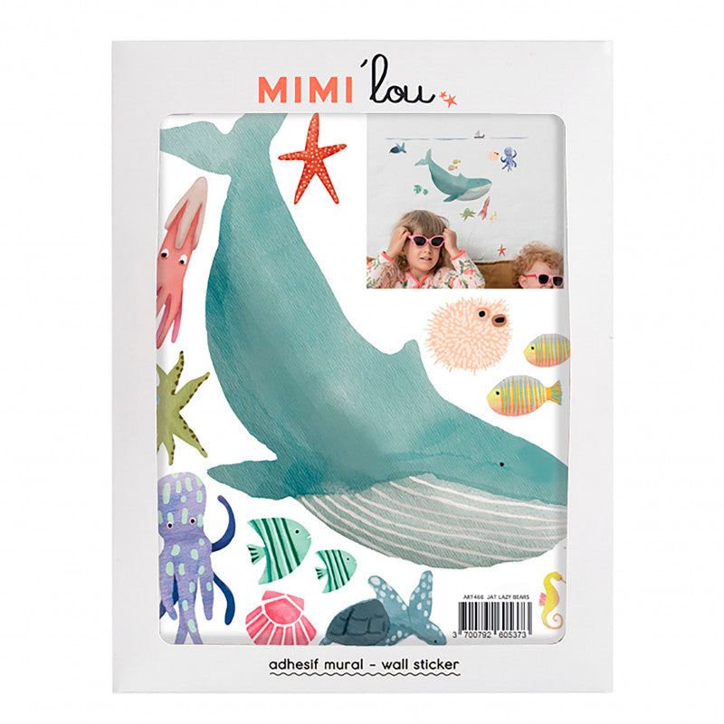 Mimi Lou veggklistremerke, Just a Touch - The Ocean
