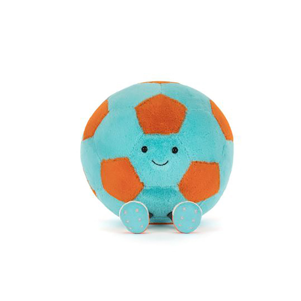 Jellycat bamse, Amuseables fotball – 19 cm