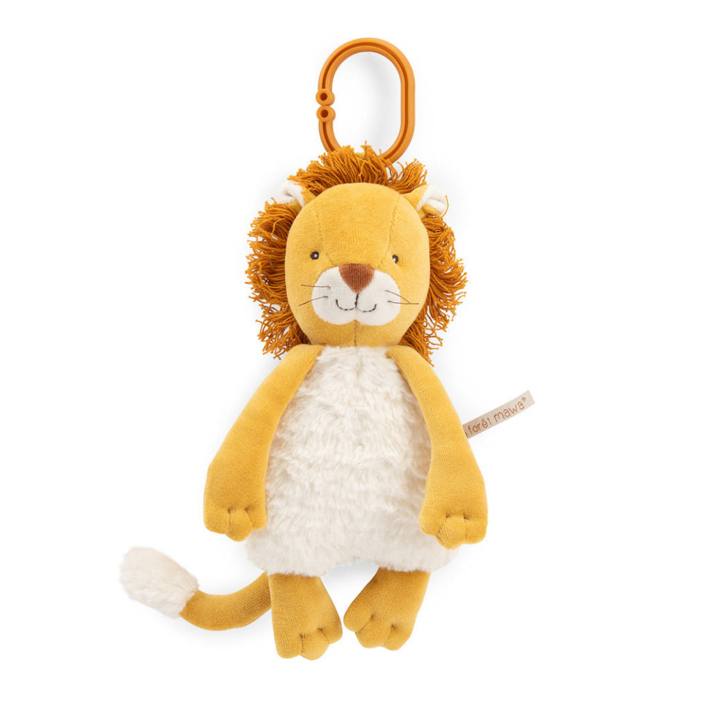 Moulin Roty tøjdyr, Lysende løve 29 cm - La forêt Mawa