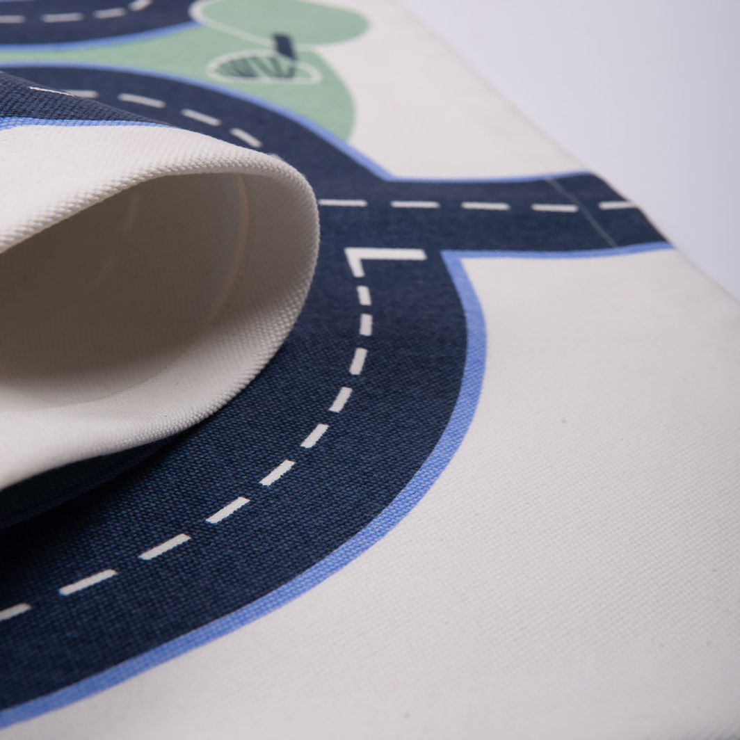 Moulin Roty Leketeppe med bilbane, Avenue du Moulin