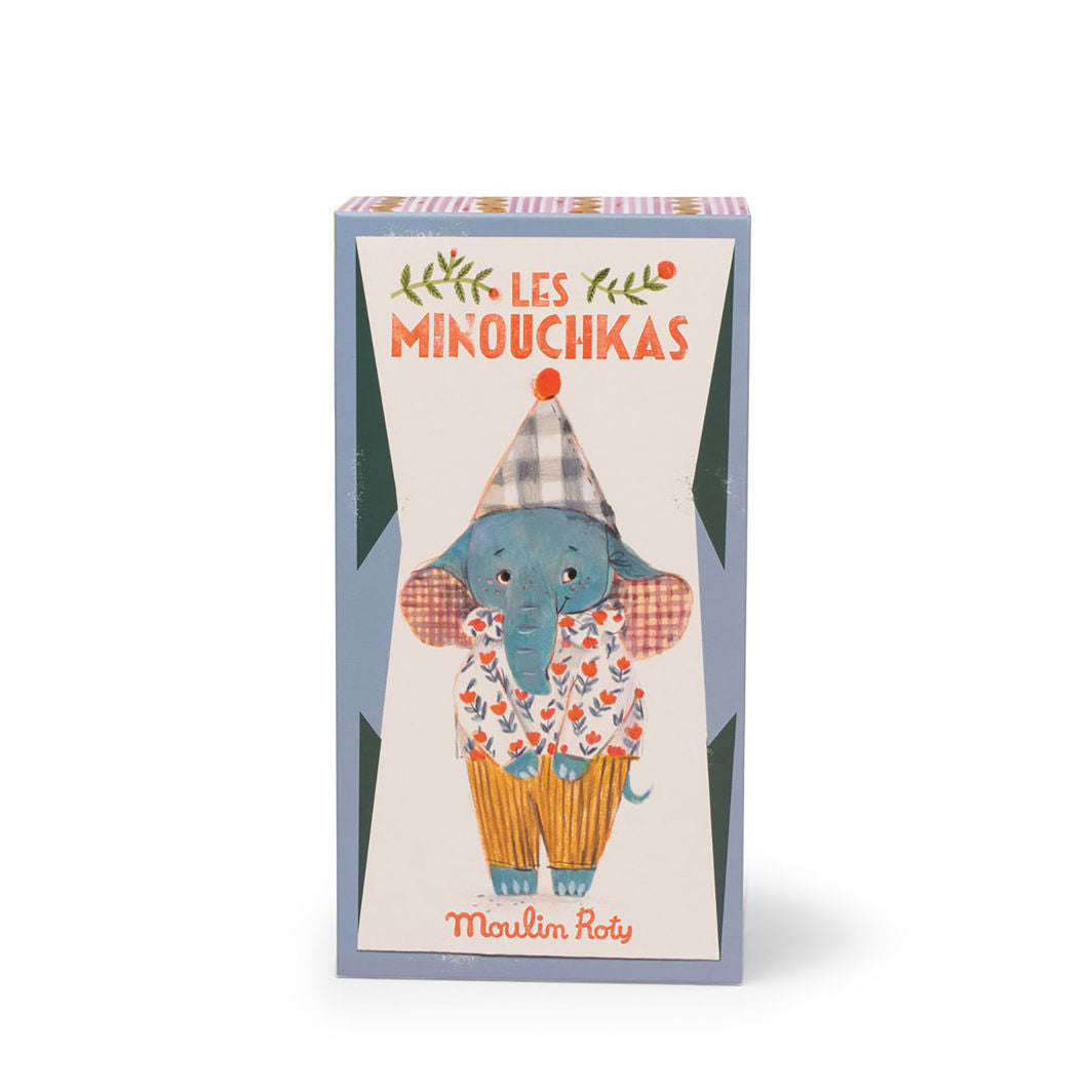 Moulin Roty tøydyr, Elefant 25 cm – Pablo Les Minouchkas