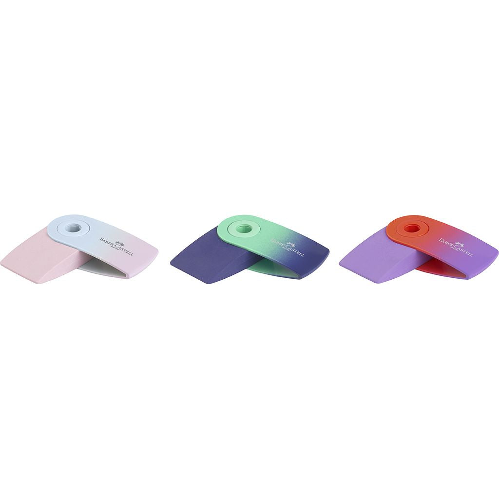 Faber-Castell Viskelær Sleeve Mini Flow Edition, flere farger