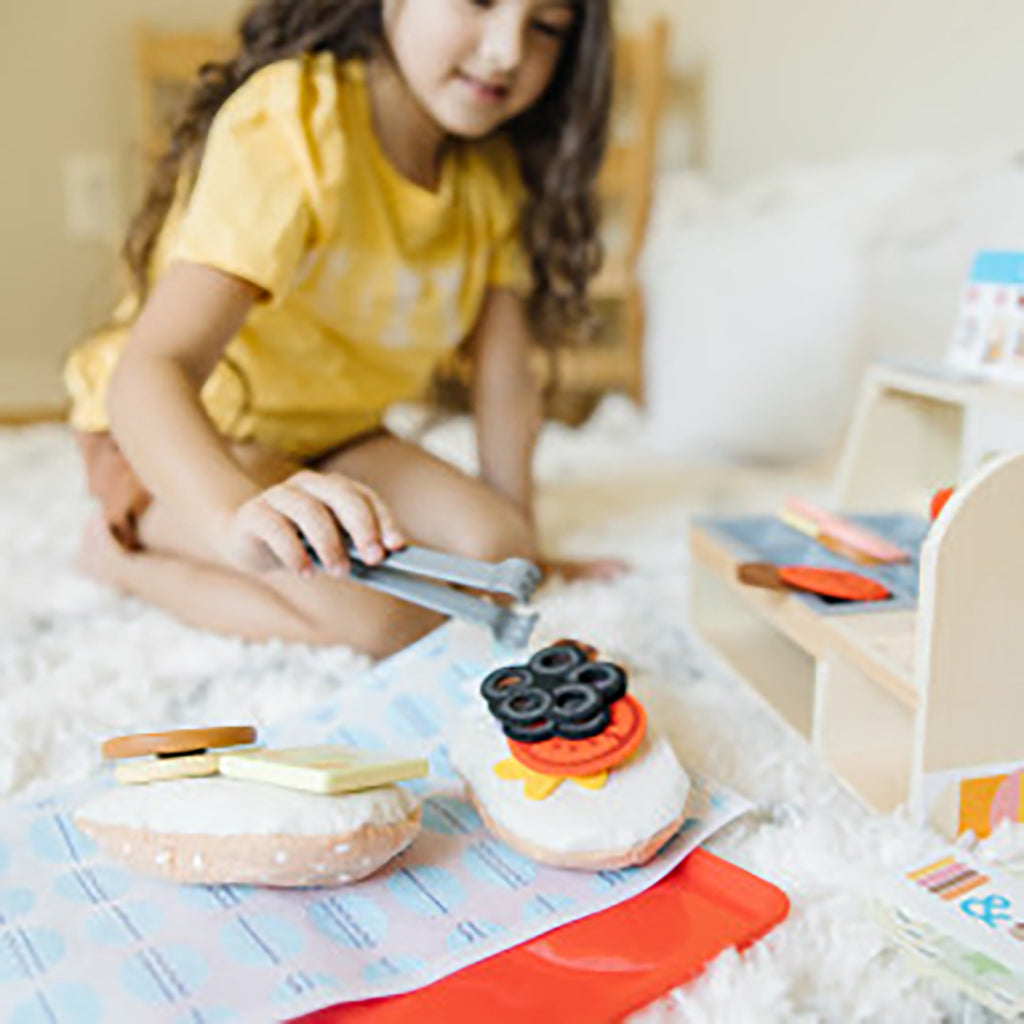 Melissa & Doug Lekemat i tre, Sandwichbar - 56 deler