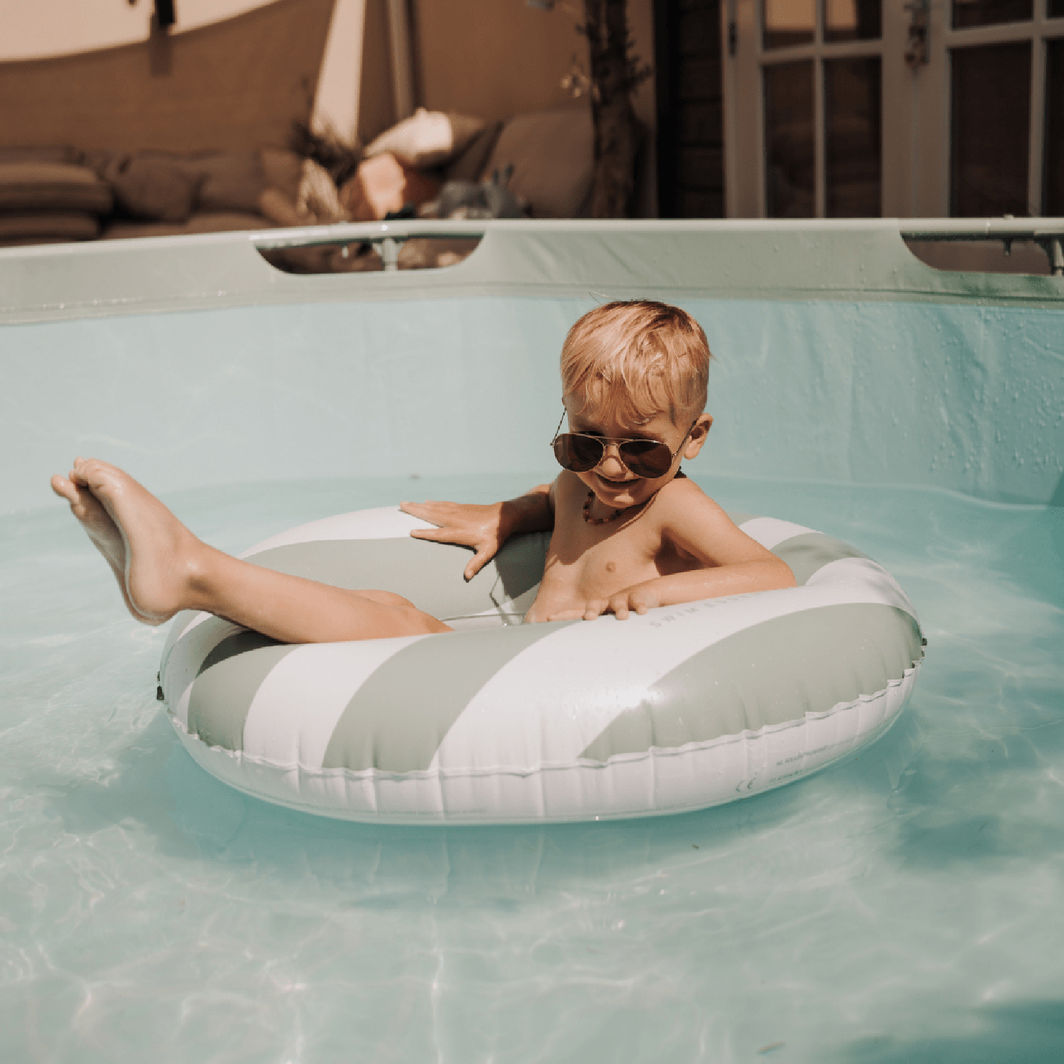 Swim Essentials, Badering 90 cm - Essence Green-White
