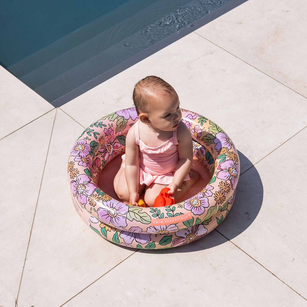 Swim Essentials, Badebasseng 60 cm - Blossom