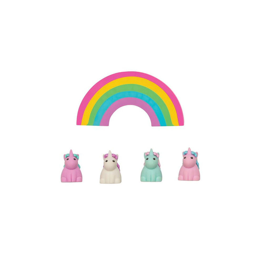 Ooly Viskelæder med duft, 5 stk – Unique Unicorns Strawberry