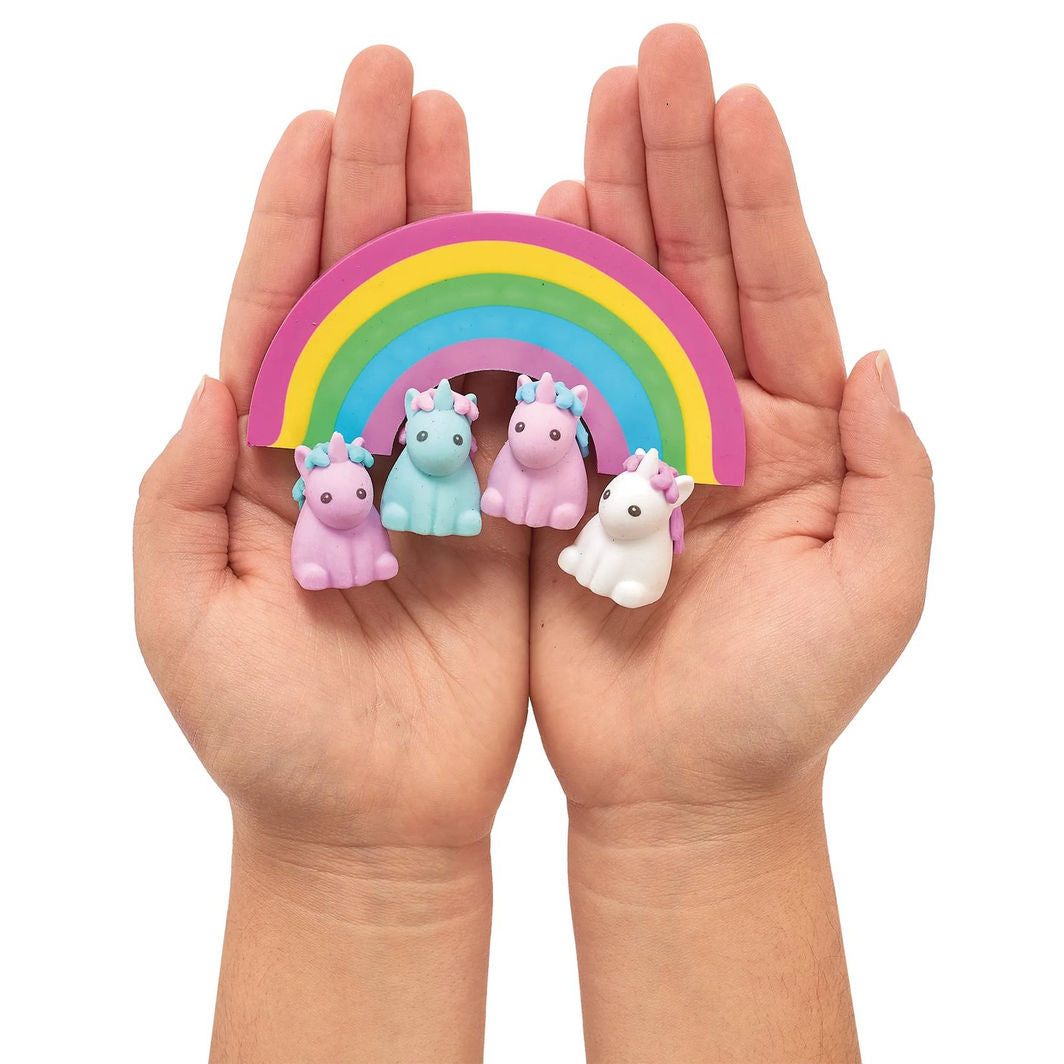 Ooly Viskelæder med duft, 5 stk – Unique Unicorns Strawberry