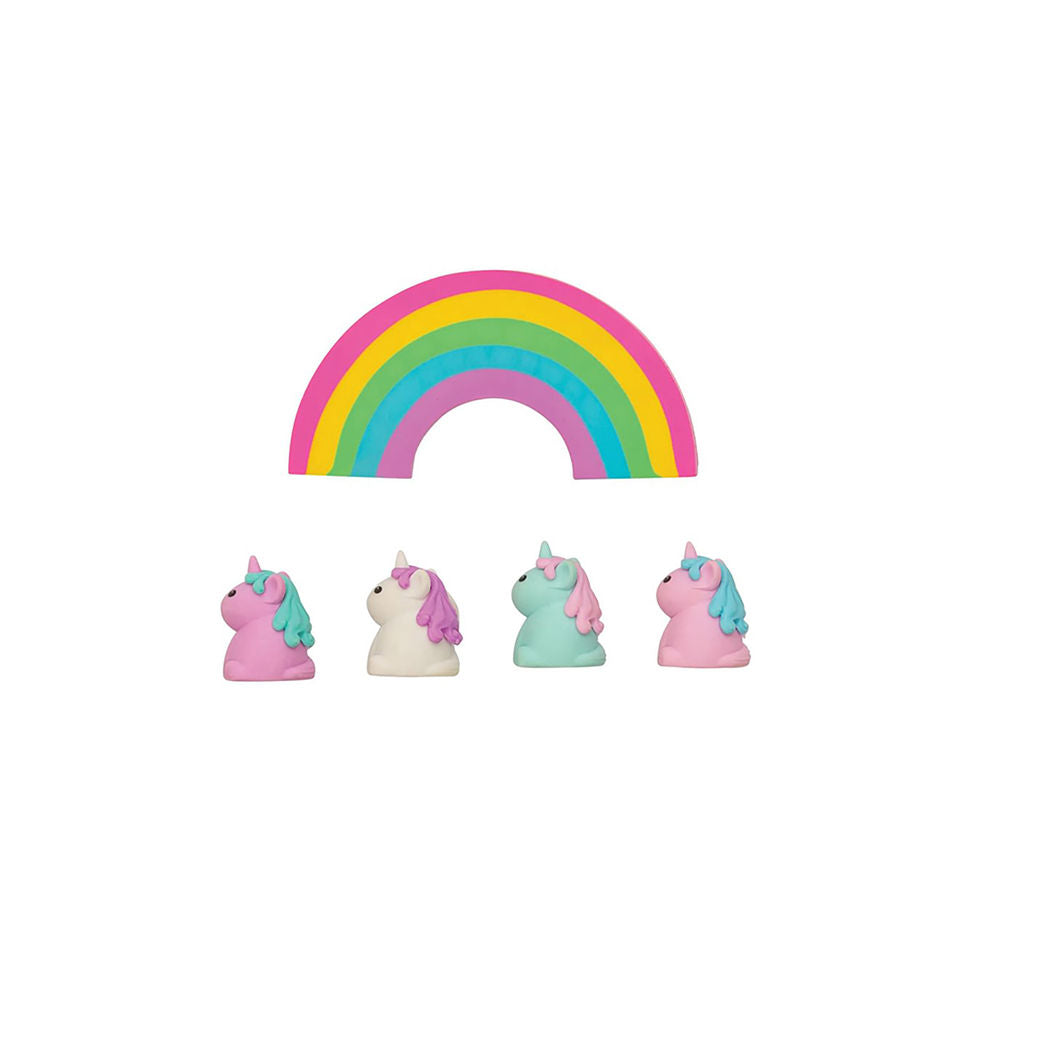 Ooly Viskelæder med duft, 5 stk – Unique Unicorns Strawberry
