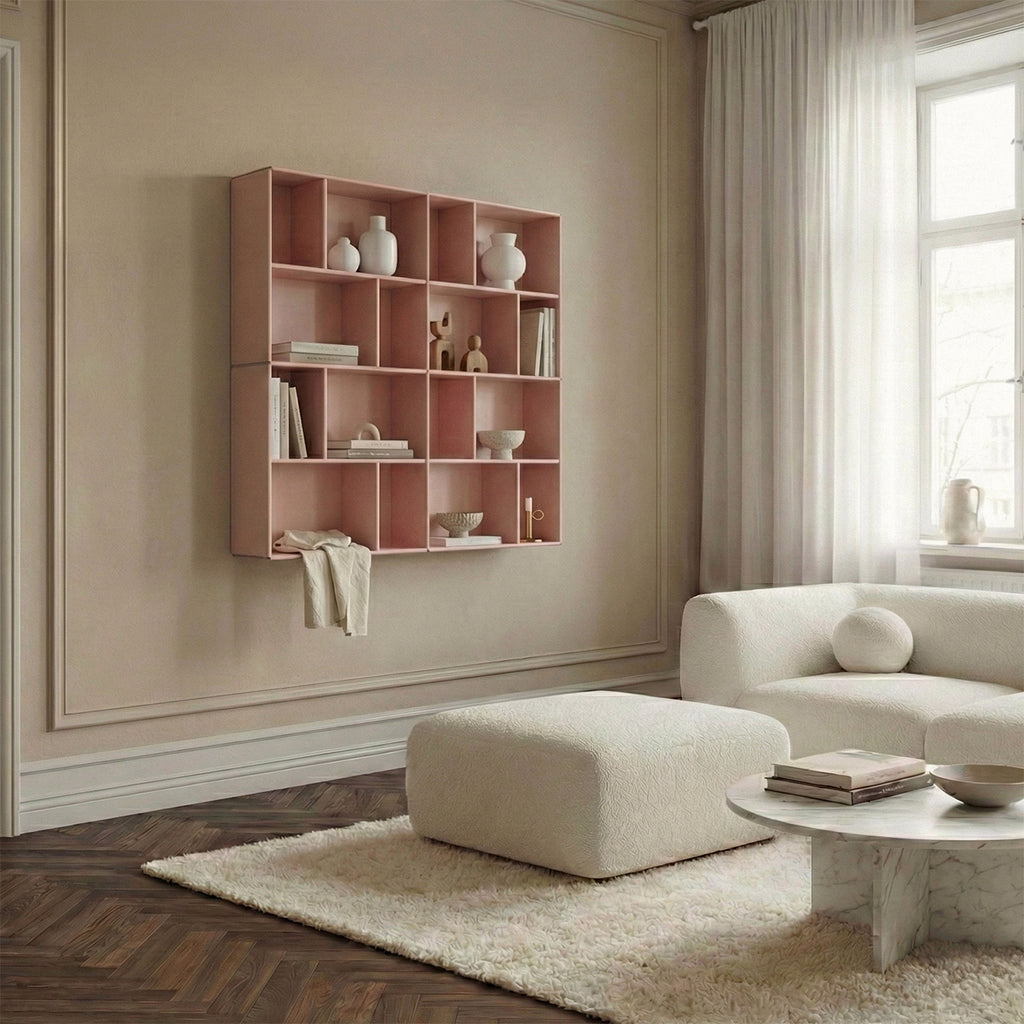 By Aulum Bronx veggreol, dybde 23 eller 33 cm – Blush. LEVERING UKE 32