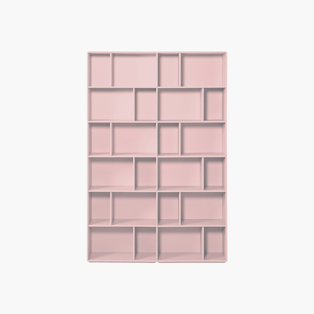 By Aulum Brooklyn gulvhylle, 117x177 cm - Blush