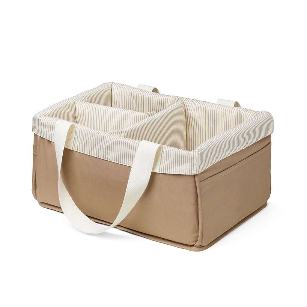 Cam Cam stelleoppbevaring, Caddy - Classic Stripes Camel