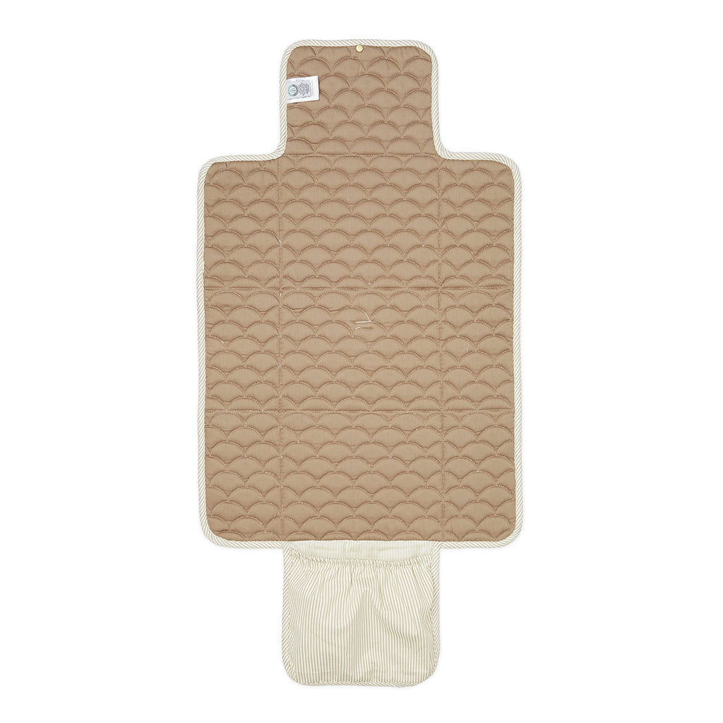Cam Cam stelleunderlag, Quilet - OCS - Classic stripes caramel