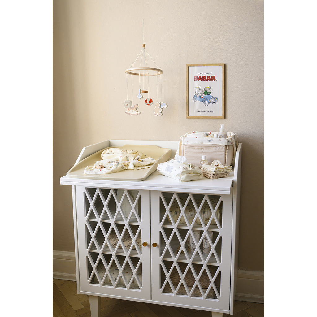 Cam Cam etui til våtservietter, økologisk, GOTS - Vintage Toys