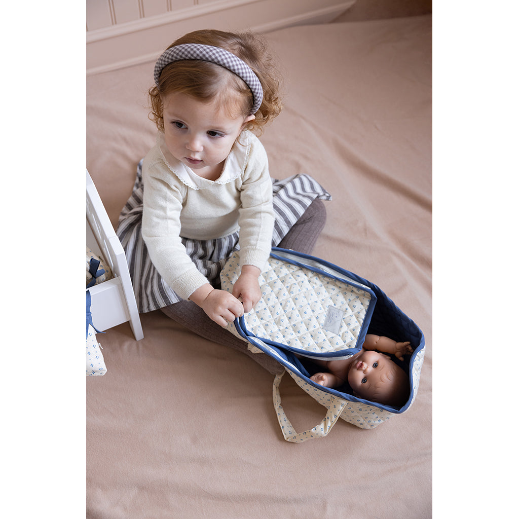 Cam Cam dukketilbehør, quiltet pusleveske - Capri