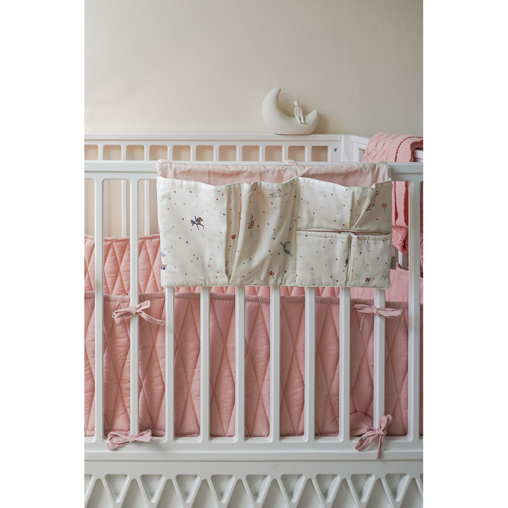Cam Cam sengerand, OCS, Harlequin broderi – Blossom pink