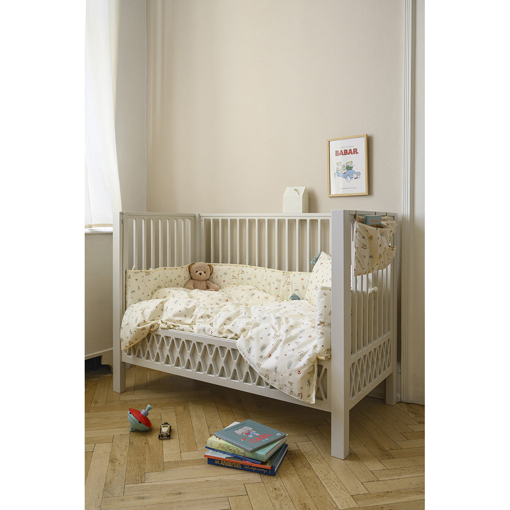 Cam Cam bed pocket, sengelommer i stoff, OCS - Vintage Toys