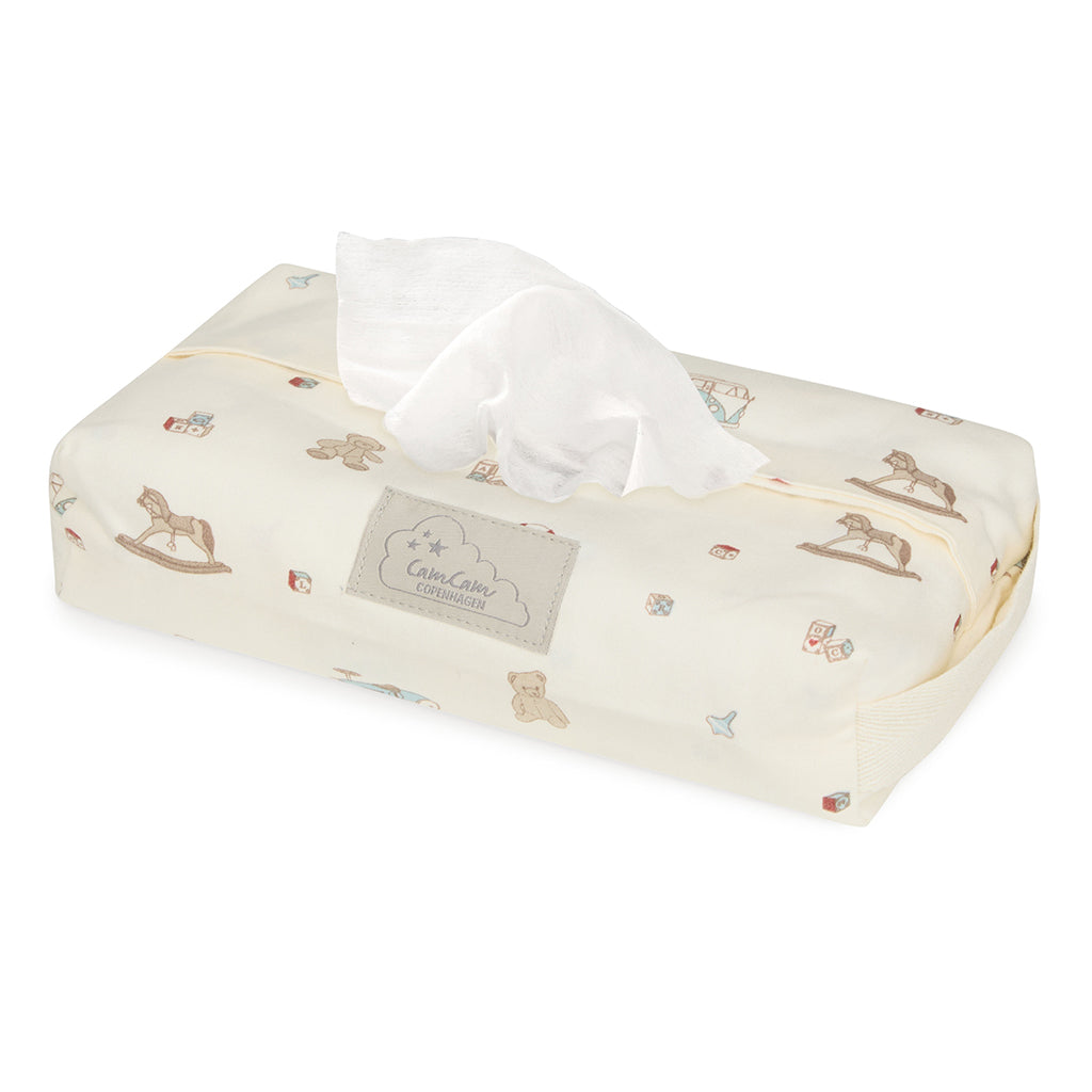 Cam Cam etui til våtservietter, økologisk, GOTS - Vintage Toys