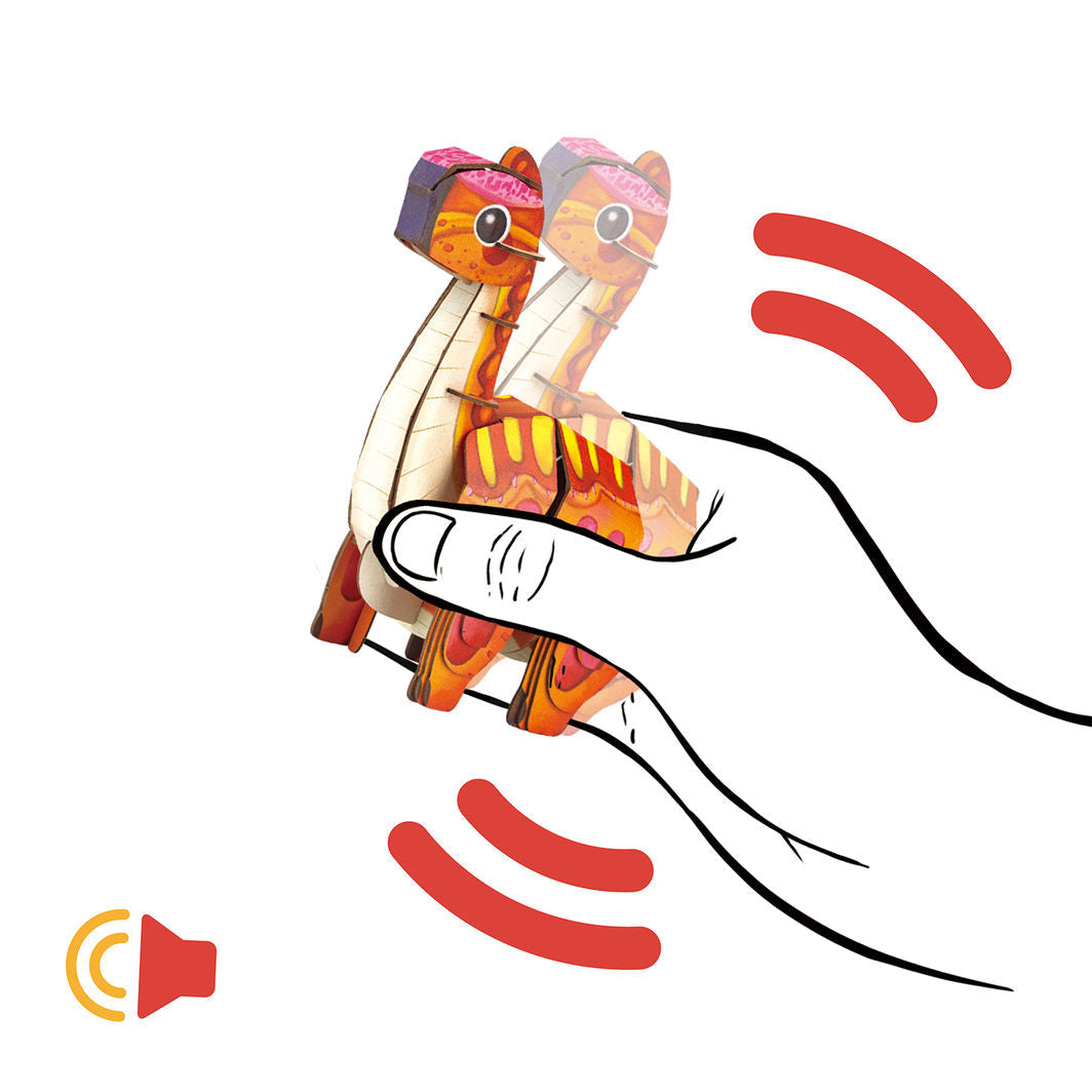 mierEdu - 3D puslespill med lyd - Brachiosaurus