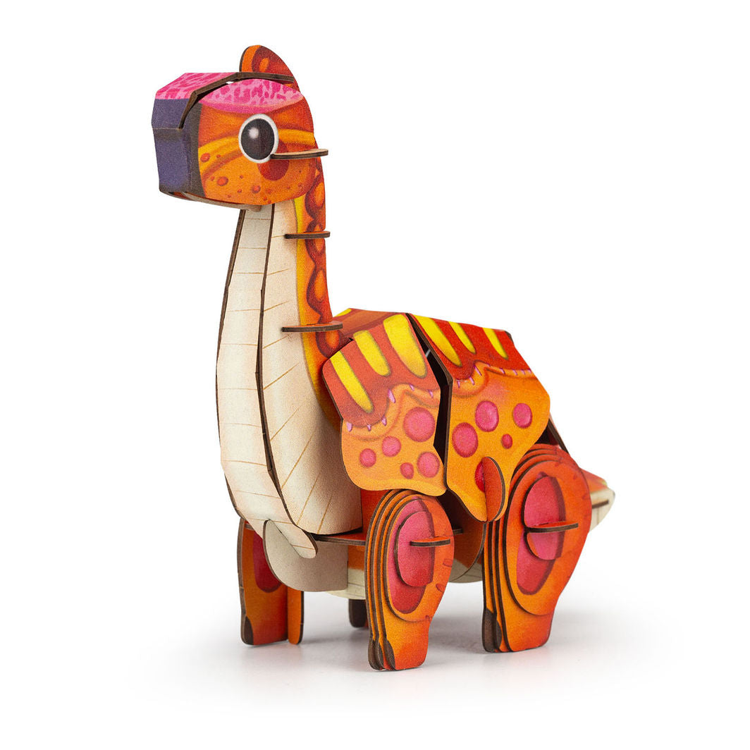 mierEdu - 3D puslespill med lyd - Brachiosaurus