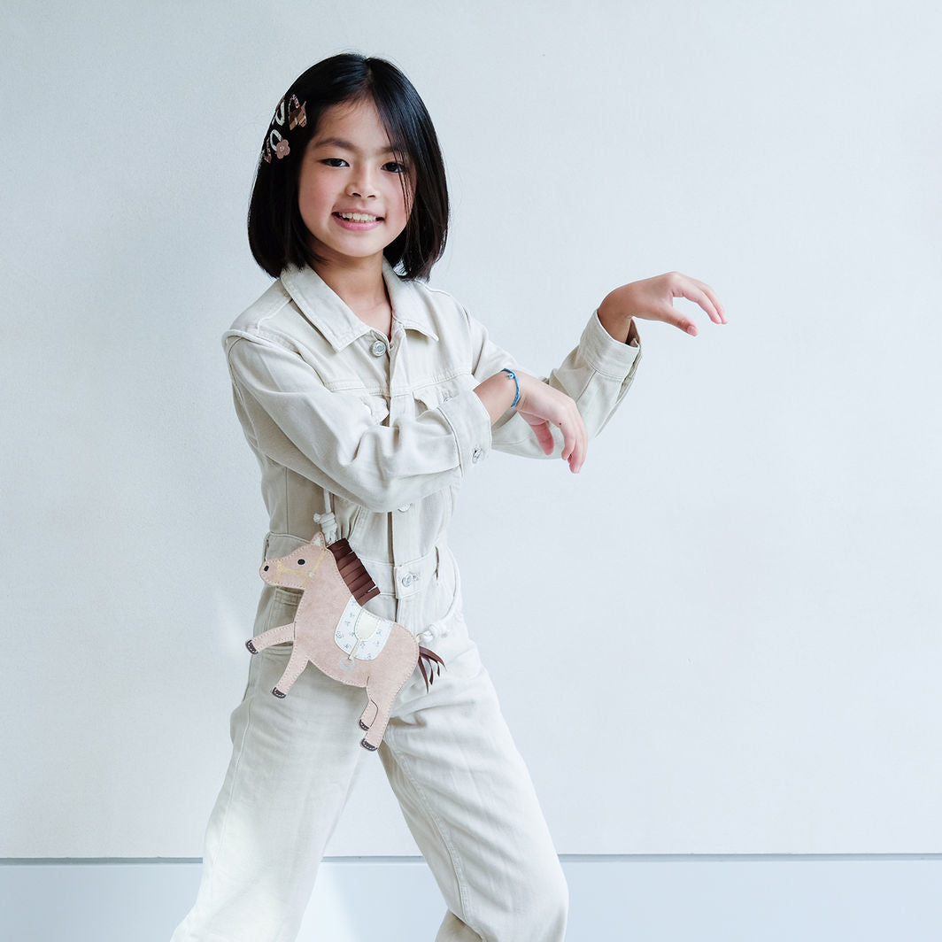 Mimi & Lula, 4 Hårspenner - Horse & Flower Homestead