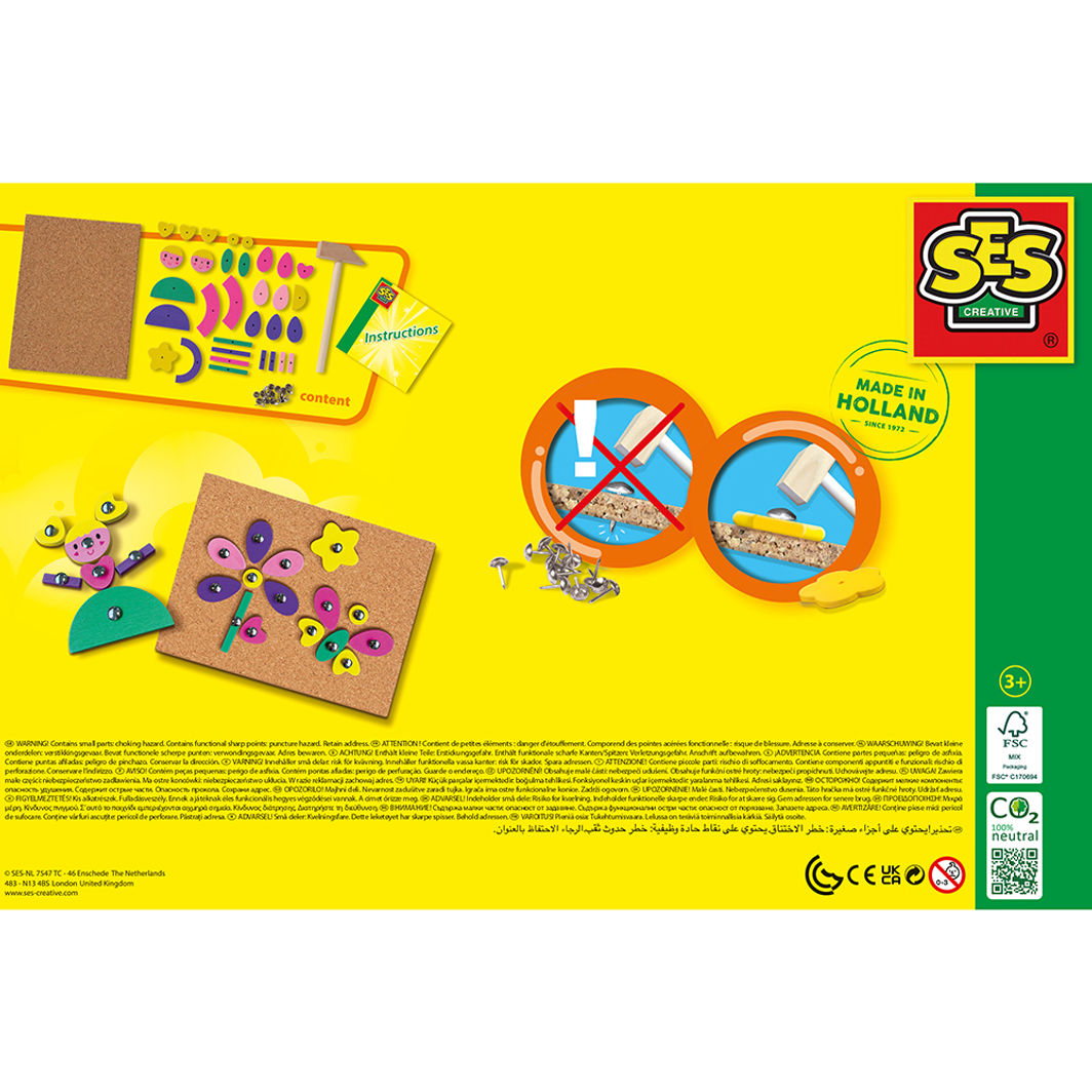 SES Creative Hammer- og sømsett, Trendy